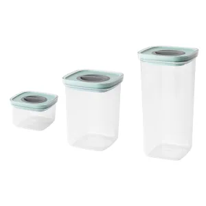 BergHOFF Leo 4Pc Smart Seal Food Container Set, Green