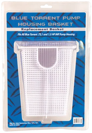 Blue Torrent Strainer Basket Replacement for Typhoon/BT IMP Pumps