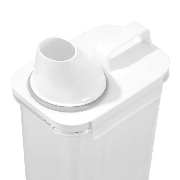 Boxsweden Crystal Clear Keep Fresh Dispensing Container With Measuring Cup - 2.3L