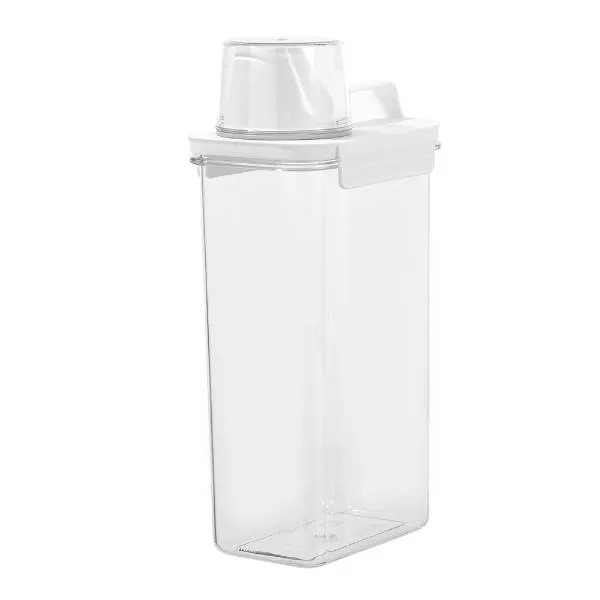 Boxsweden Crystal Clear Keep Fresh Dispensing Container With Measuring Cup - 2.3L