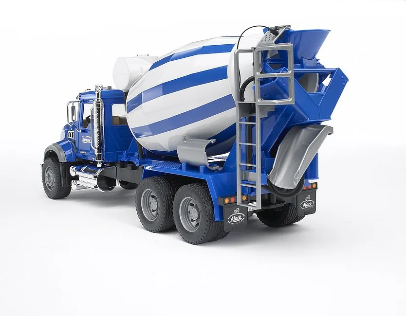 Bruder 02814 MACK Granite Cement mixer