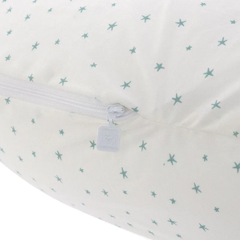 Cambrass Nursing Pillow Moon 80x185x16 cm Magia Green
