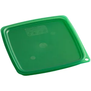 CAMBRO, POLYPROPYLENE SQUARE LID - GREEN