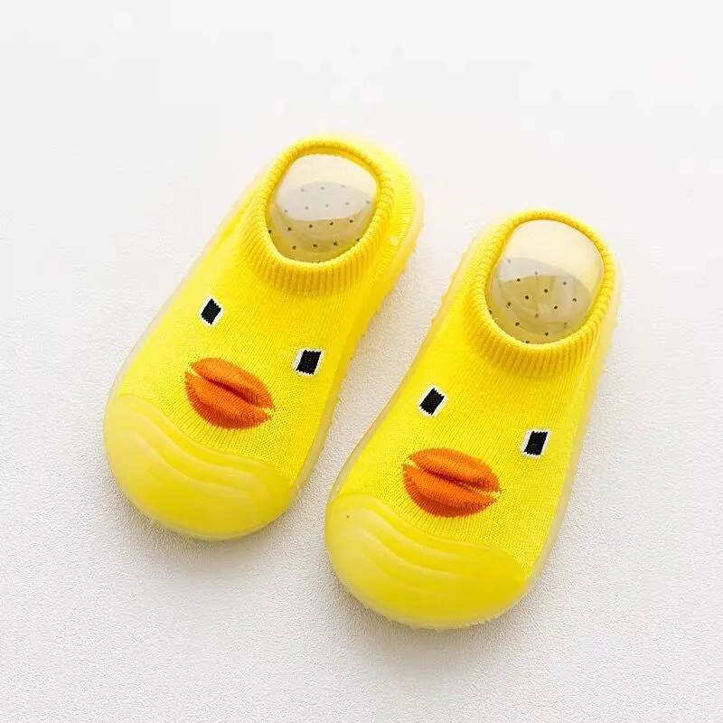 Candy Duck Non-Slip Baby Socks Booties