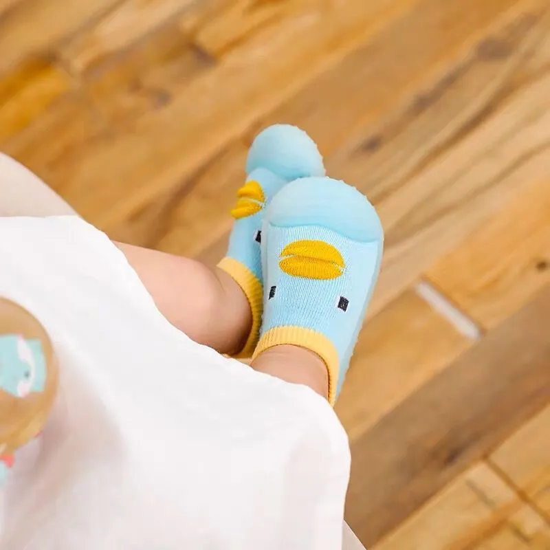 Candy Duck Non-Slip Baby Socks Booties