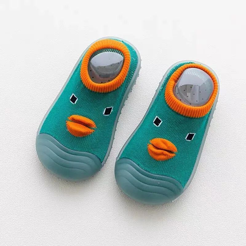 Candy Duck Non-Slip Baby Socks Booties