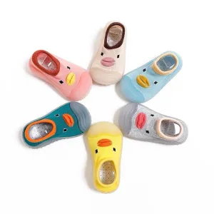 Candy Duck Non-Slip Baby Socks Booties
