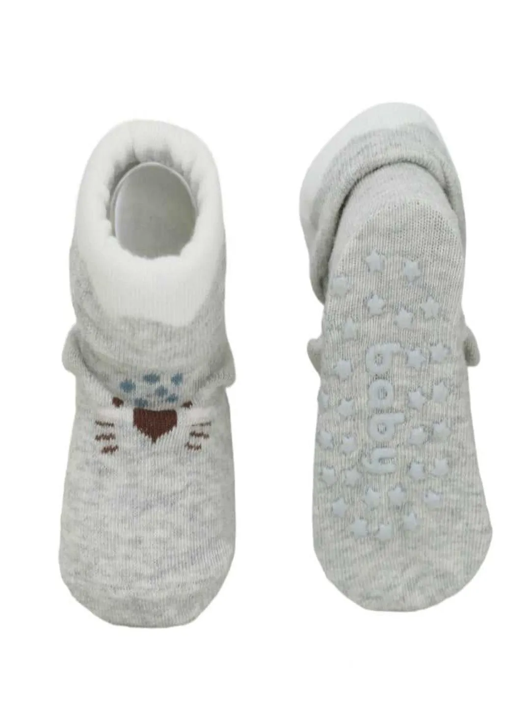 Charming Critters Anti-Skid Socks Set for Baby Boys