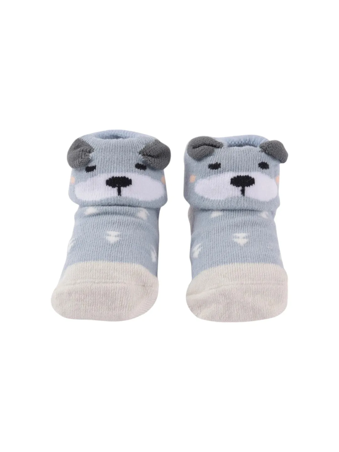 Charming Puppy Baby Socks with Cute Ears for Boys