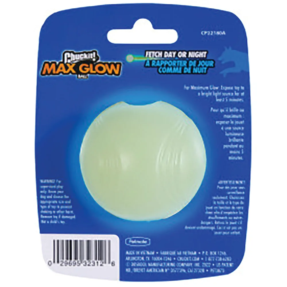 Chuckit! Max Glow Ball Dog Toy
