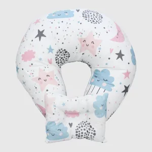 Cloudy Stars Nursing Pillow