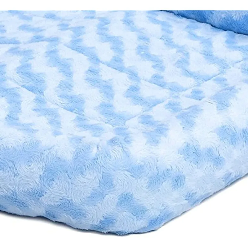 Comfortable Bolster Pet Bed for Dogs & Cats | Ultra soft Synthetic fur