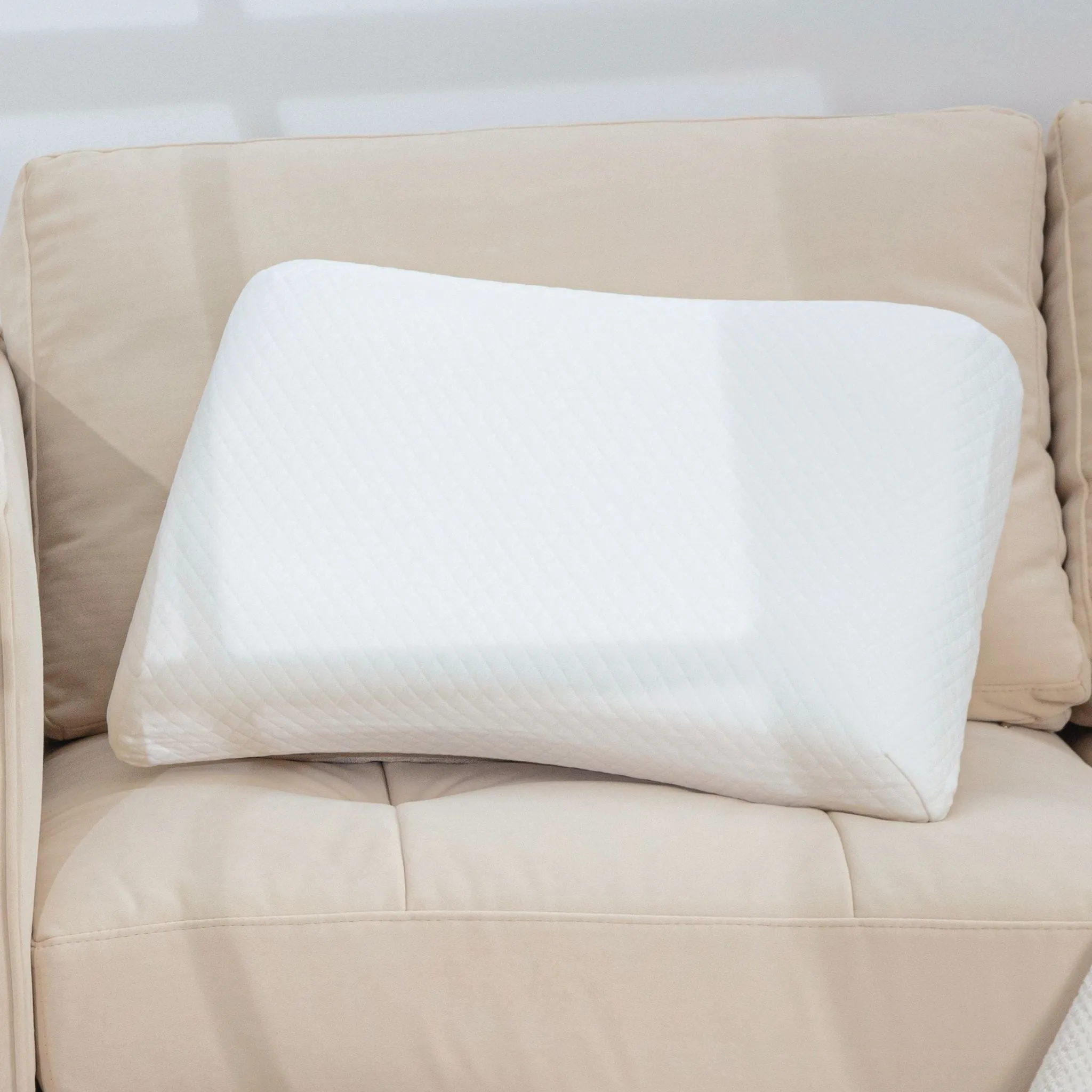 Comfy Curved Memory Foam Pillow for Neck
