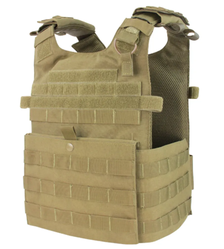 Condor 201039: Gunner Lightweight Plate Carrier (Black / Tan / OD Green / Multicam)