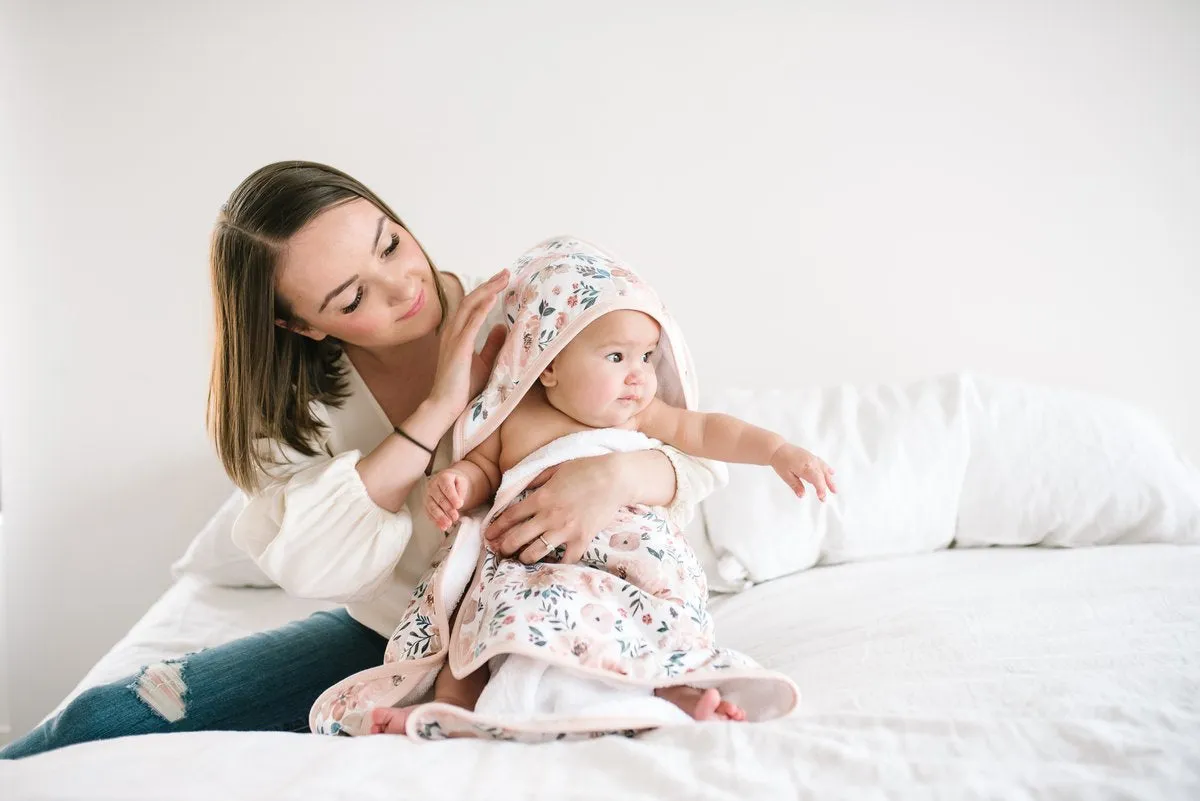 Copper Pearl Premium Knit Hooded Towel | Autumn