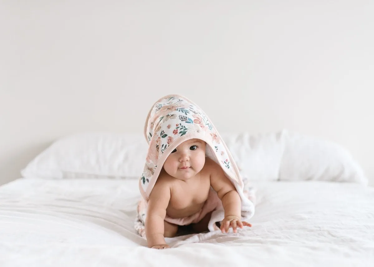 Copper Pearl Premium Knit Hooded Towel | Autumn