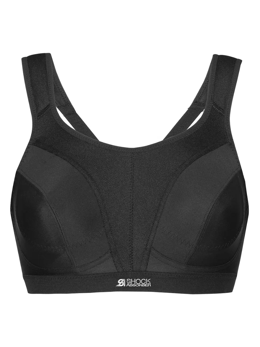 D  Max Support Sports Bra - Black