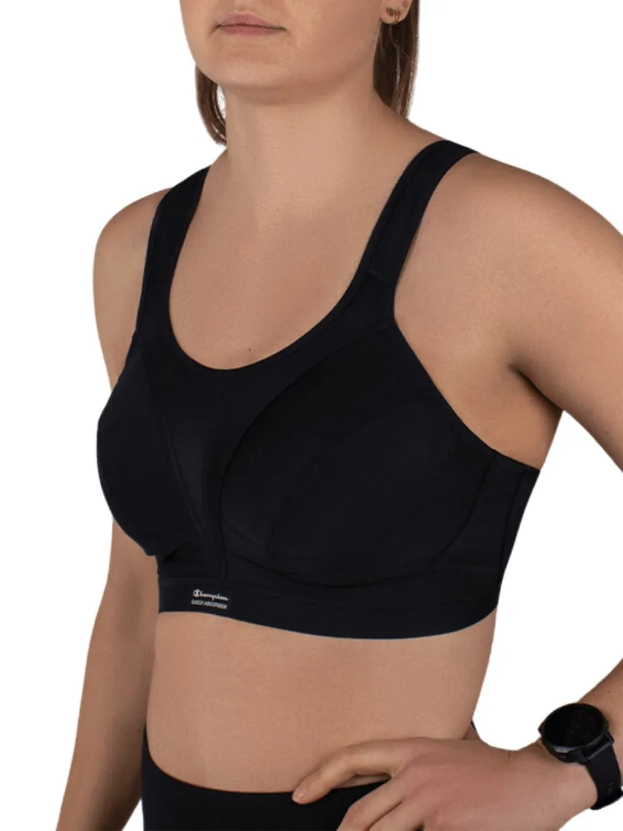D  Max Support Sports Bra - Black