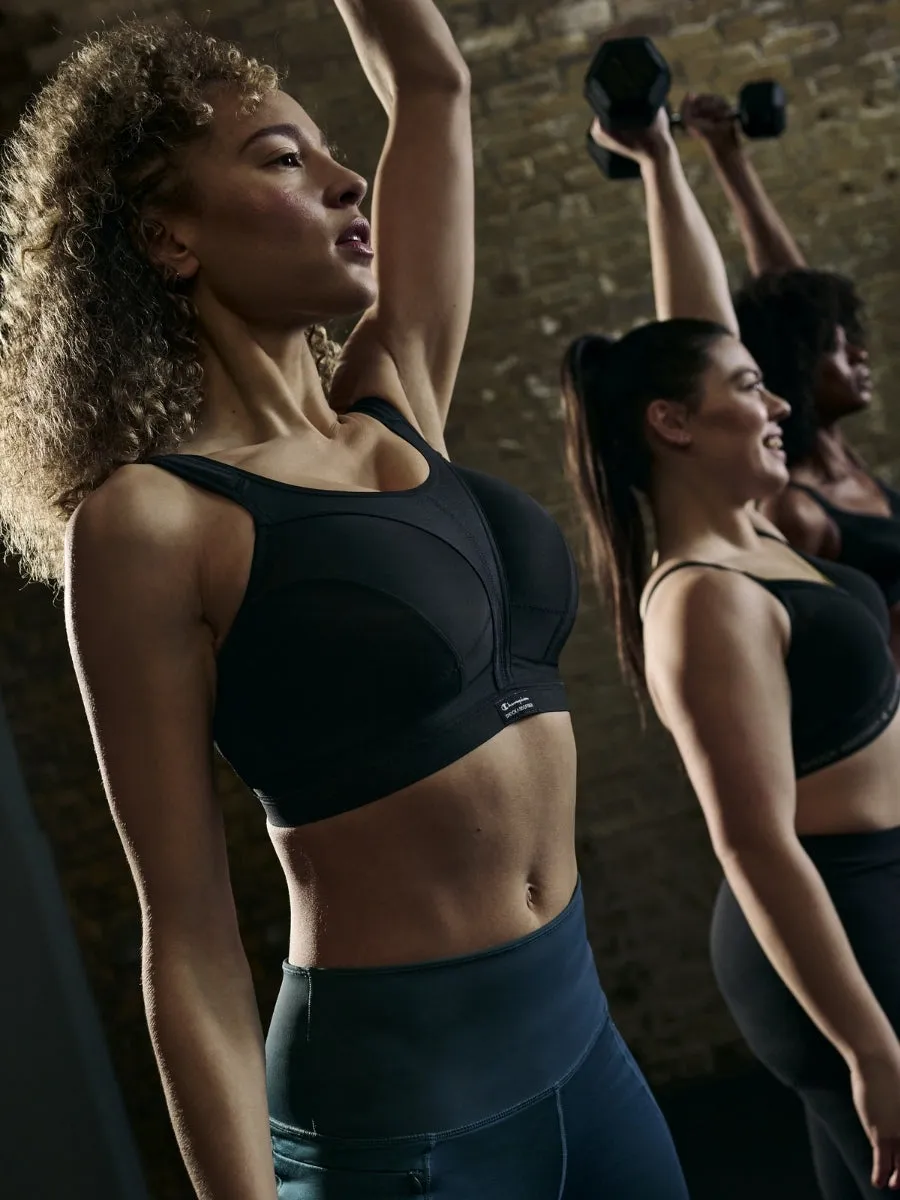 D  Max Support Sports Bra - Black