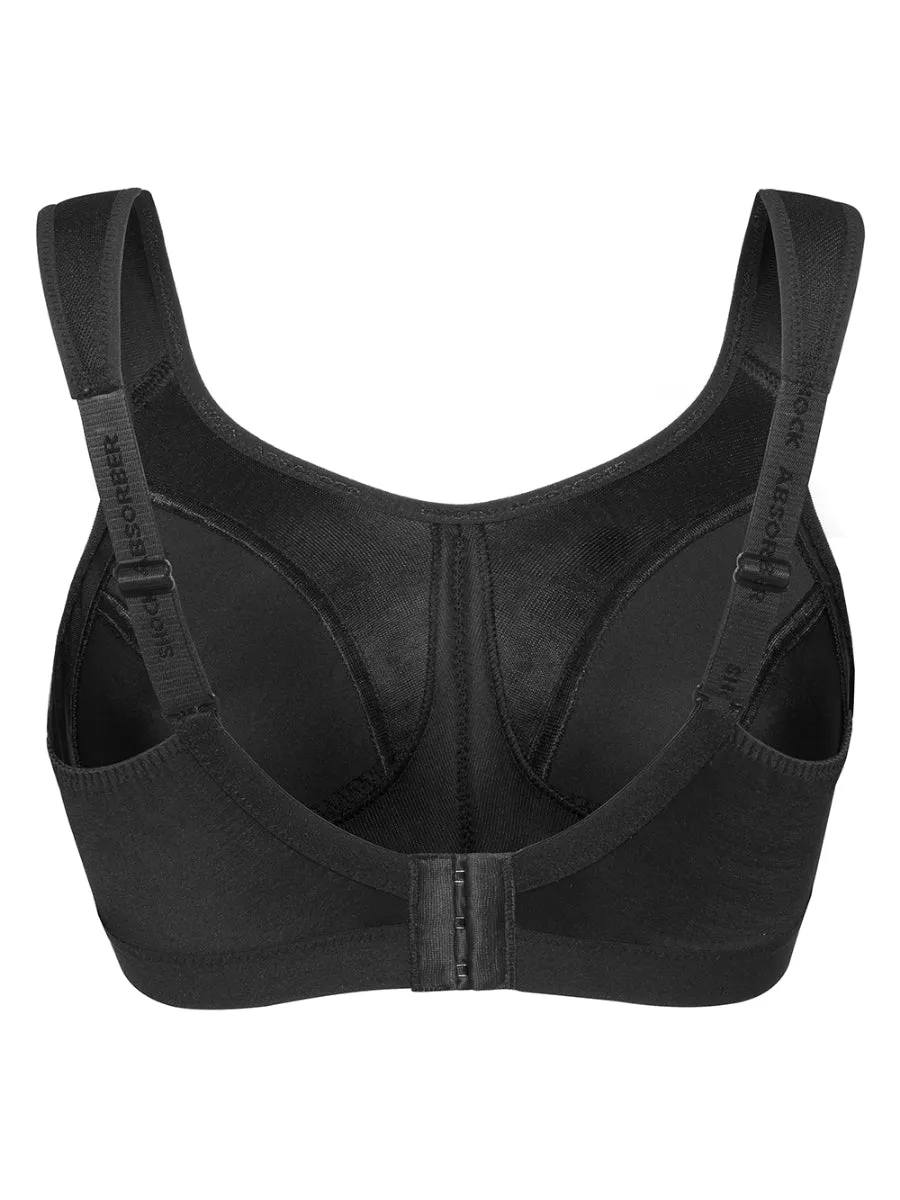 D  Max Support Sports Bra - Black
