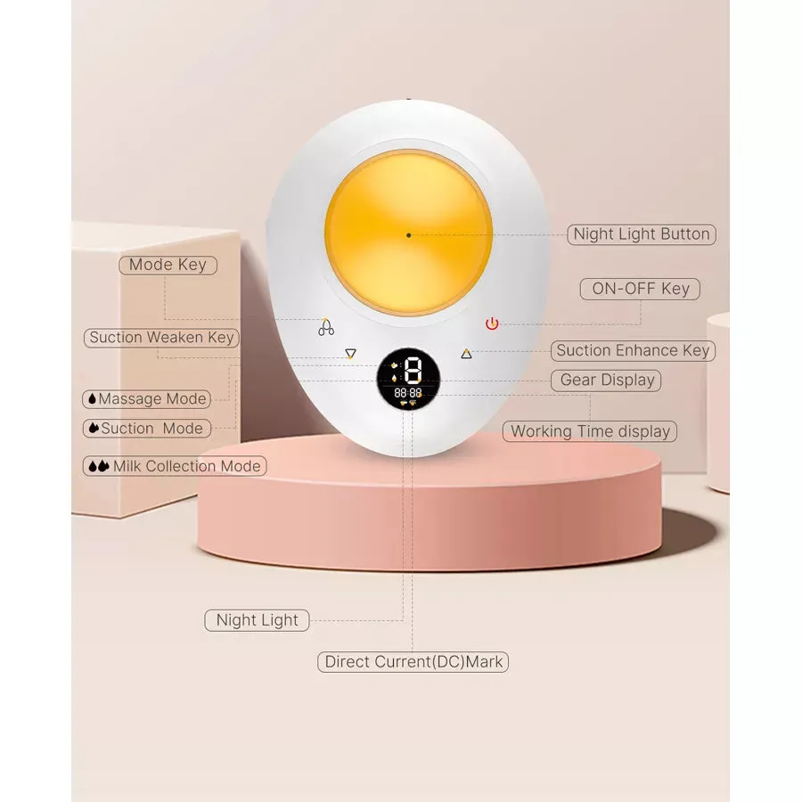 Doopser Egg Style Double Breast Pump