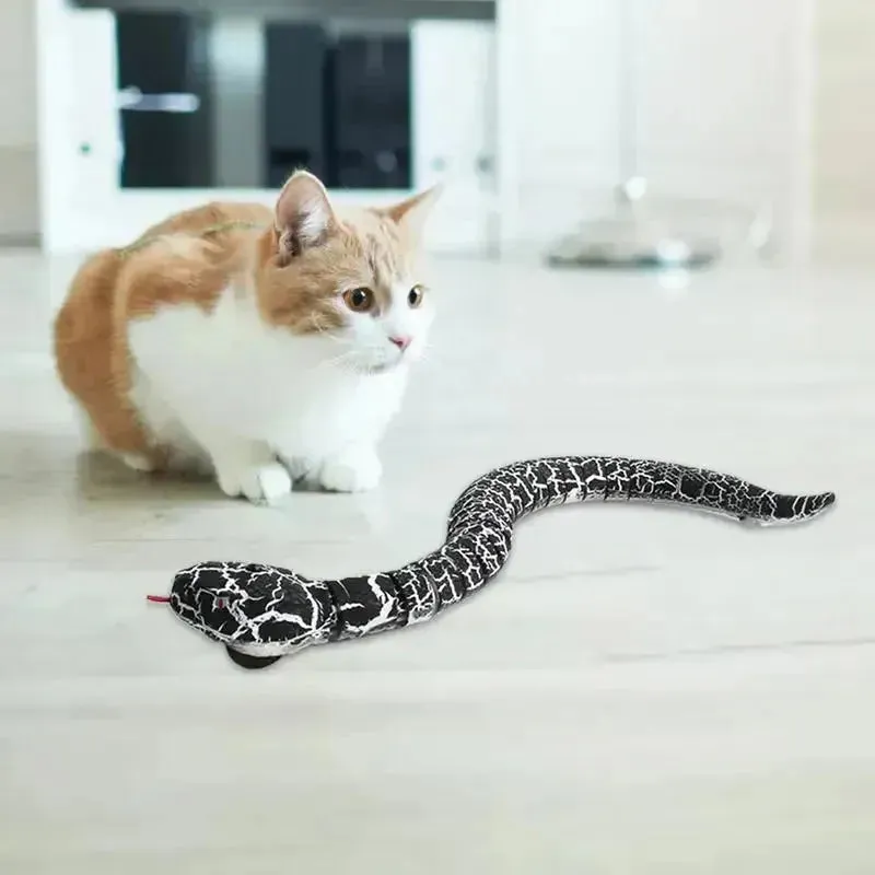 Electric Cat Snake Toy with Remote Control