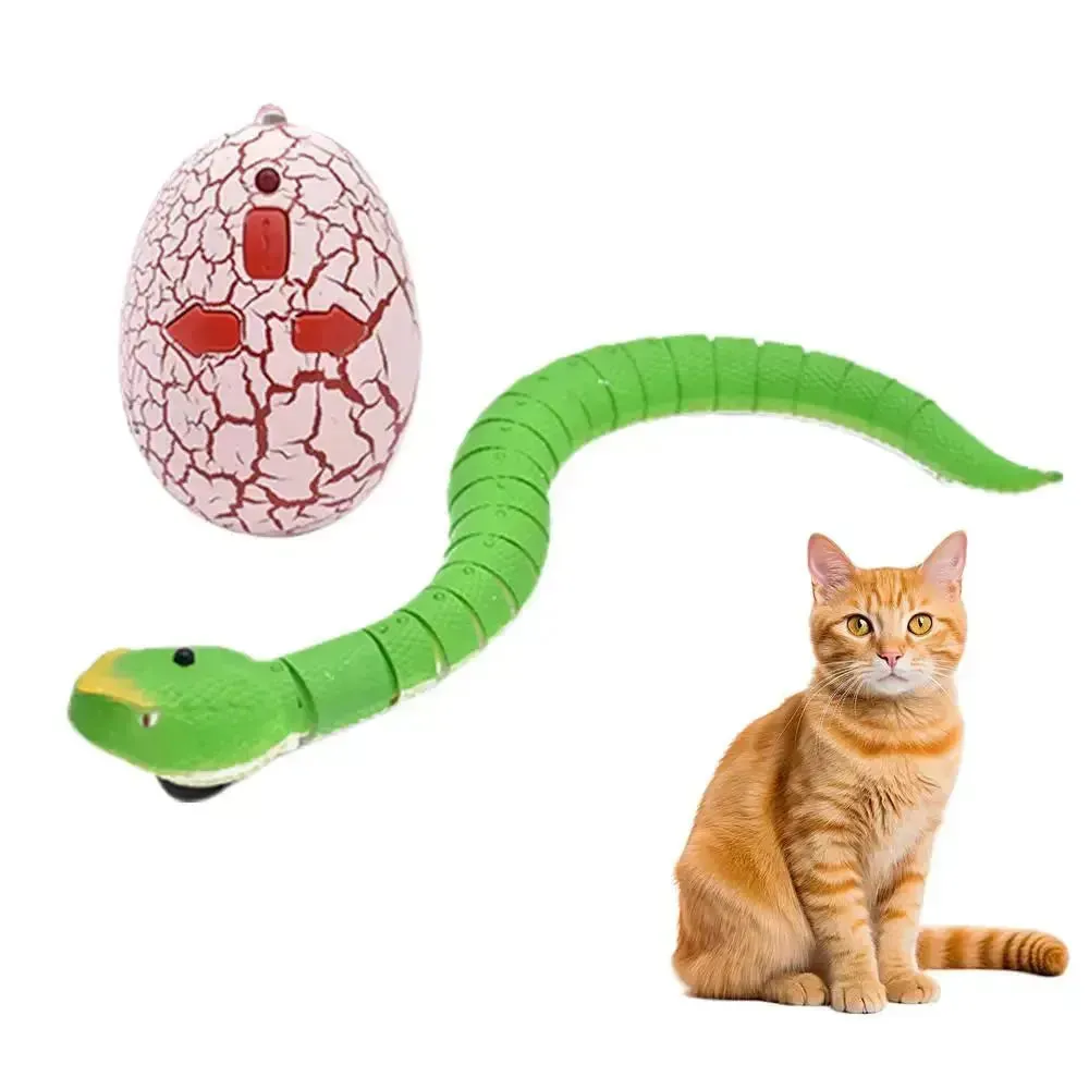 Electric Cat Snake Toy with Remote Control