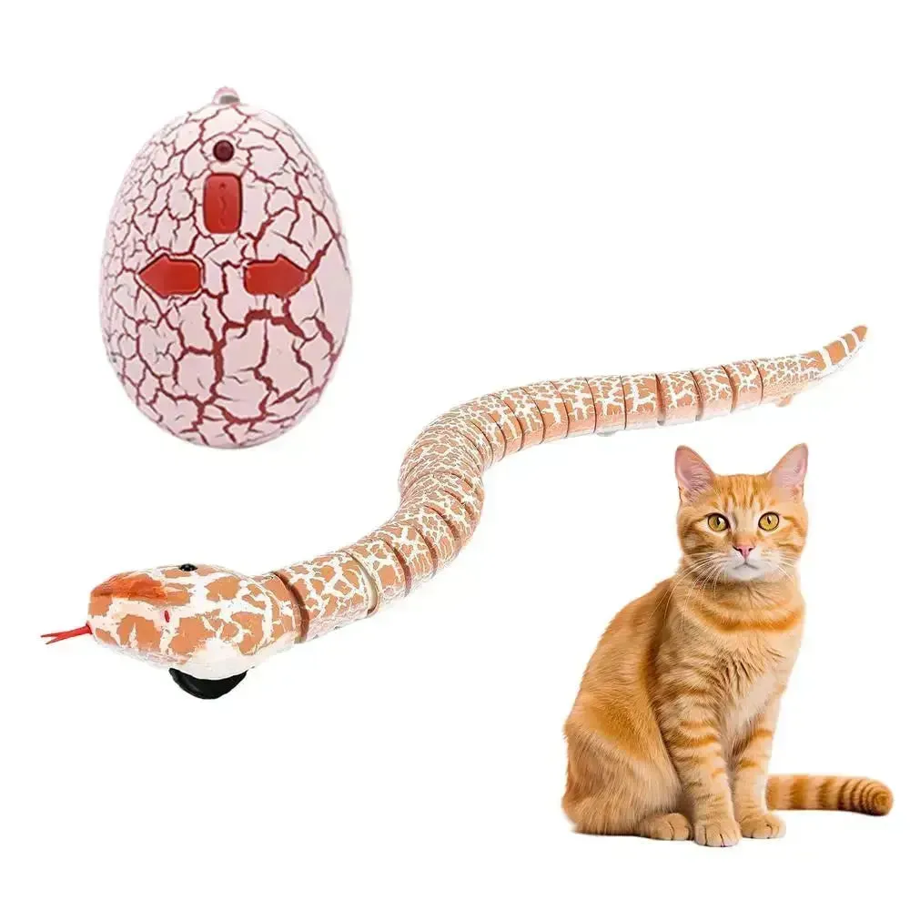 Electric Cat Snake Toy with Remote Control