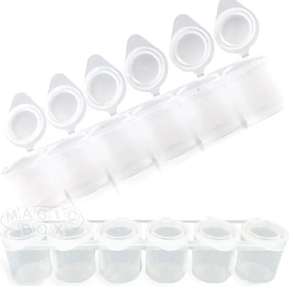 Empty Glitter Dispenser, 6 Tub