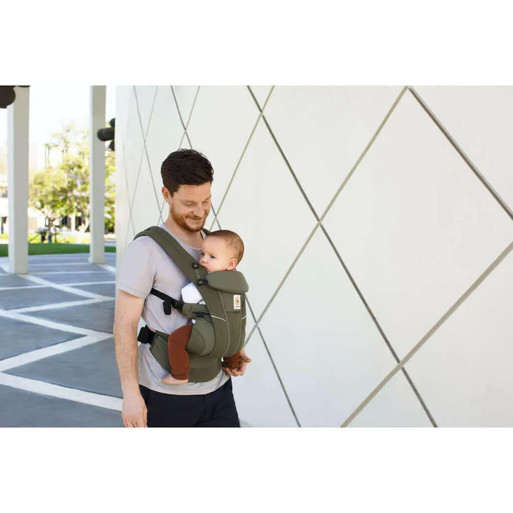 Ergobaby Omni Breeze Baby Carrier- Olive Green