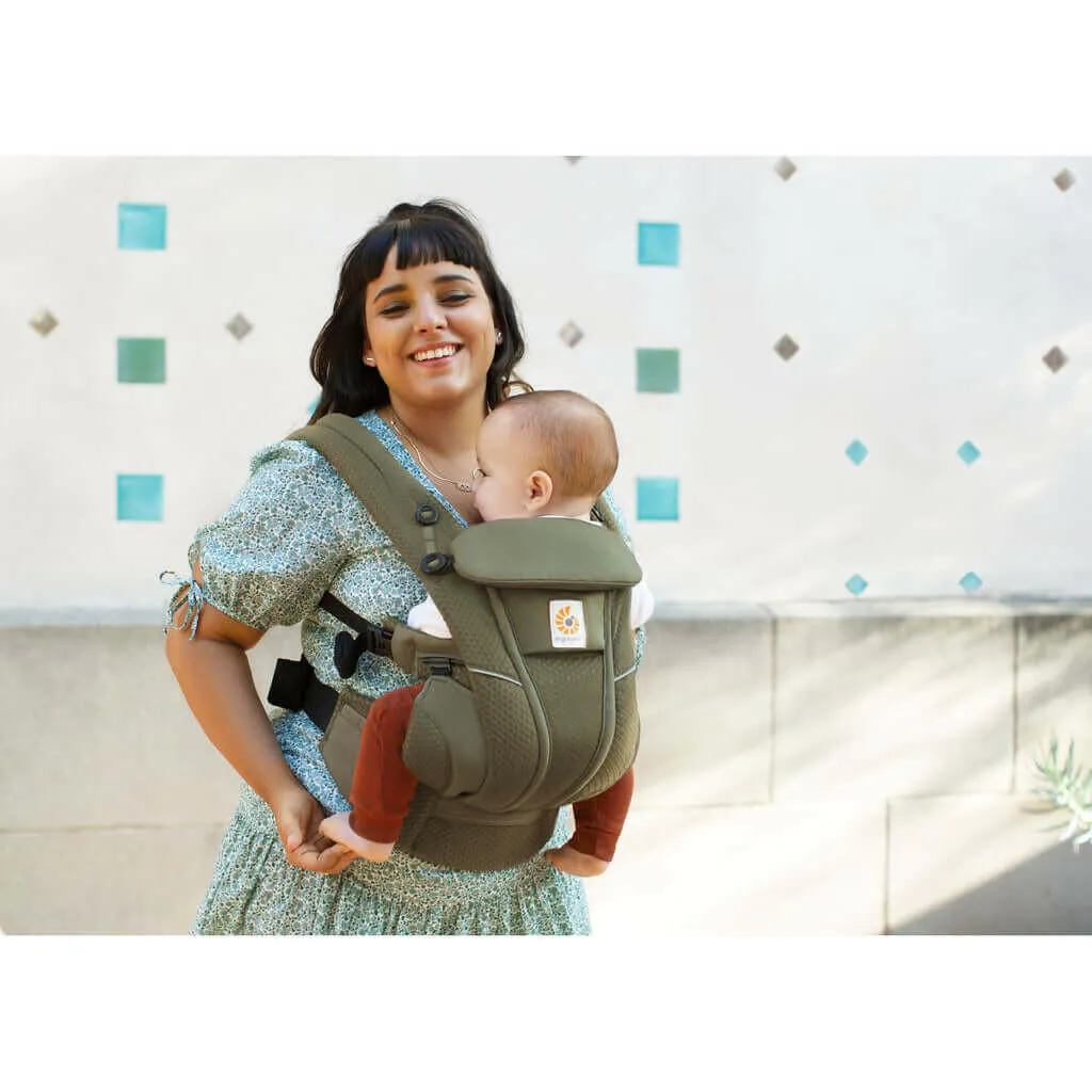 Ergobaby Omni Breeze Baby Carrier- Olive Green