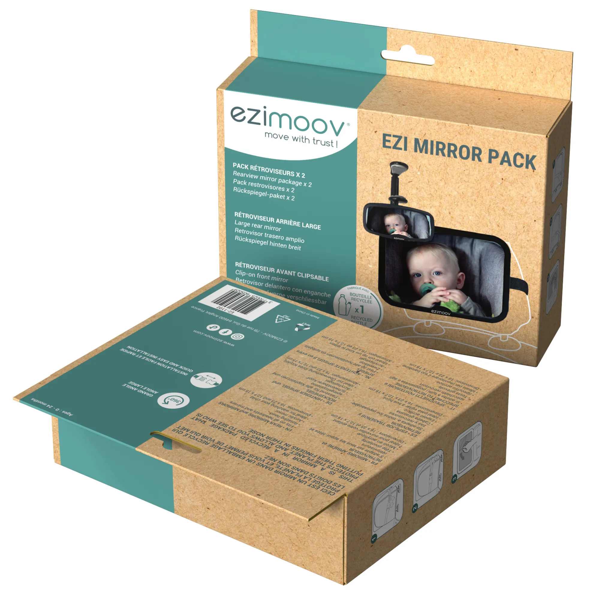 Ezi Mirror Pack - Mirror & Car Seat Mir