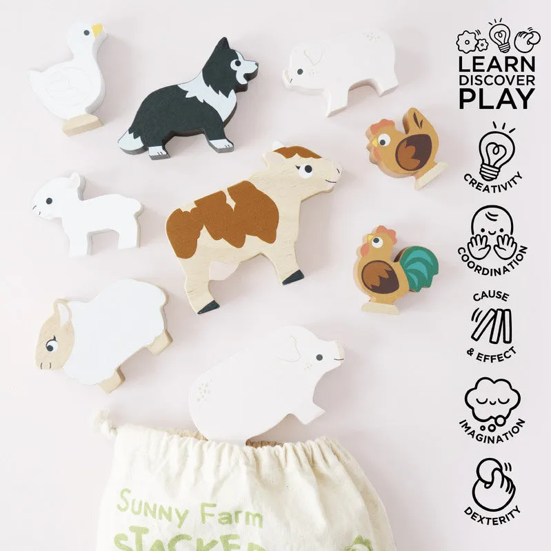 Farm Stacking Animals   Bag