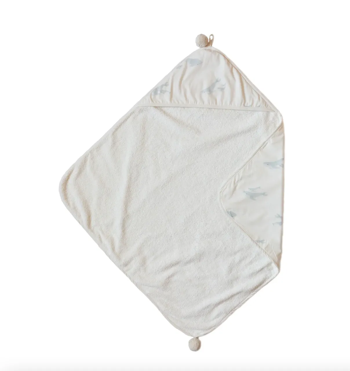 Follow Me Hooded Towel, Whale