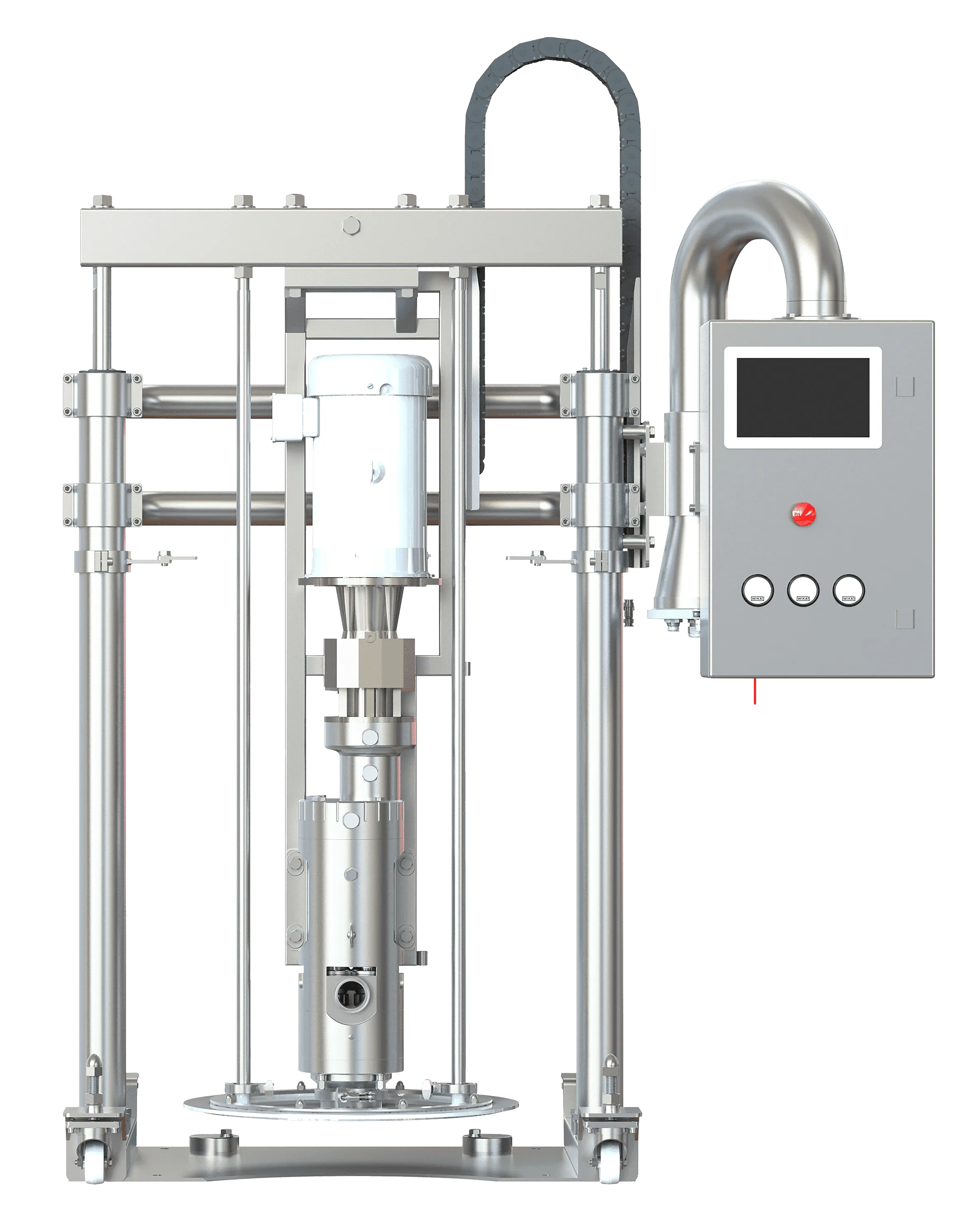 Food grade Drum Unloader for Frozen Concentrate ( High Viscosity Products)