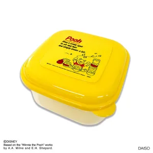 Fresh microwave oven container square Winnie-the-Pooh