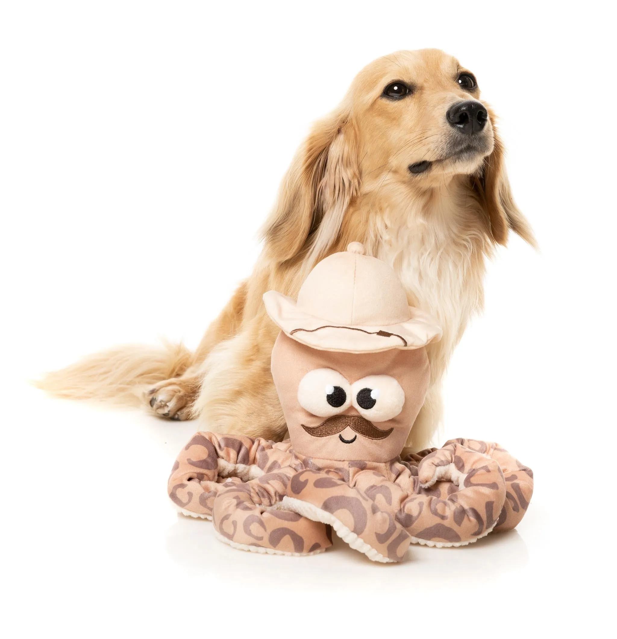 FuzzYard Octoposse Sir David Octoborough Dog Toy