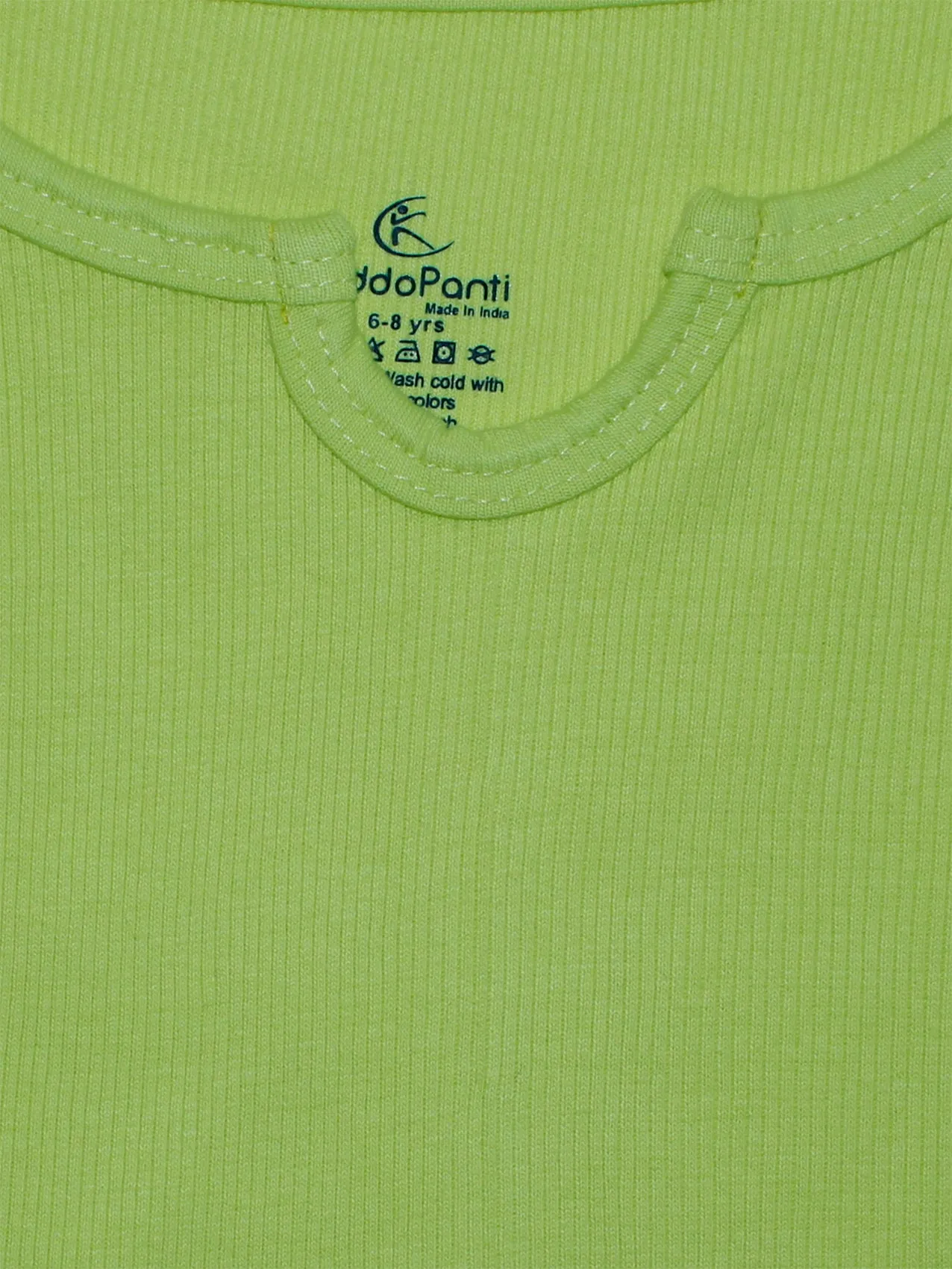 Girls Cotton Solid Crop Tank Tops Pack of 2