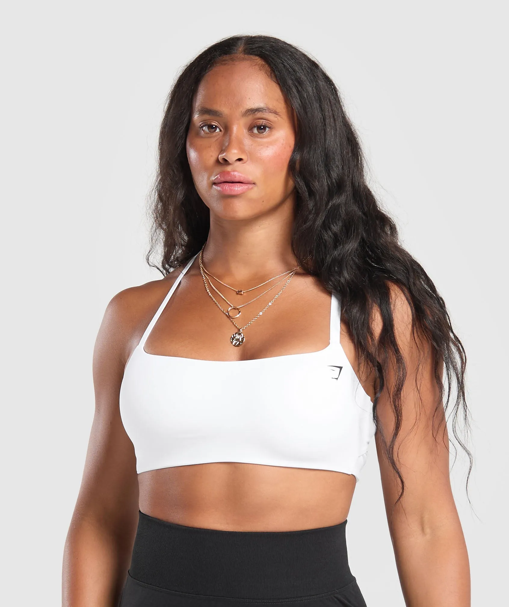 Gymshark Cross Back Bra - White