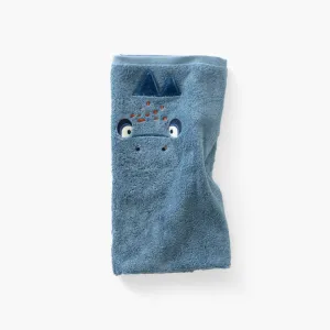Happyful sky blue cotton hand towel