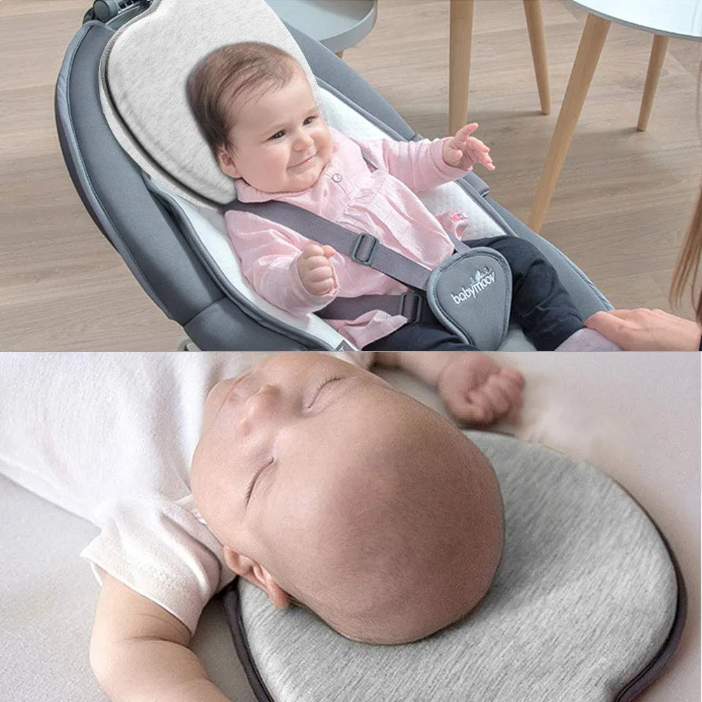 Head Shaping Baby Nursing Pillow Anti Roll Memory