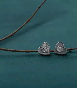 Heart Tops (Silver)