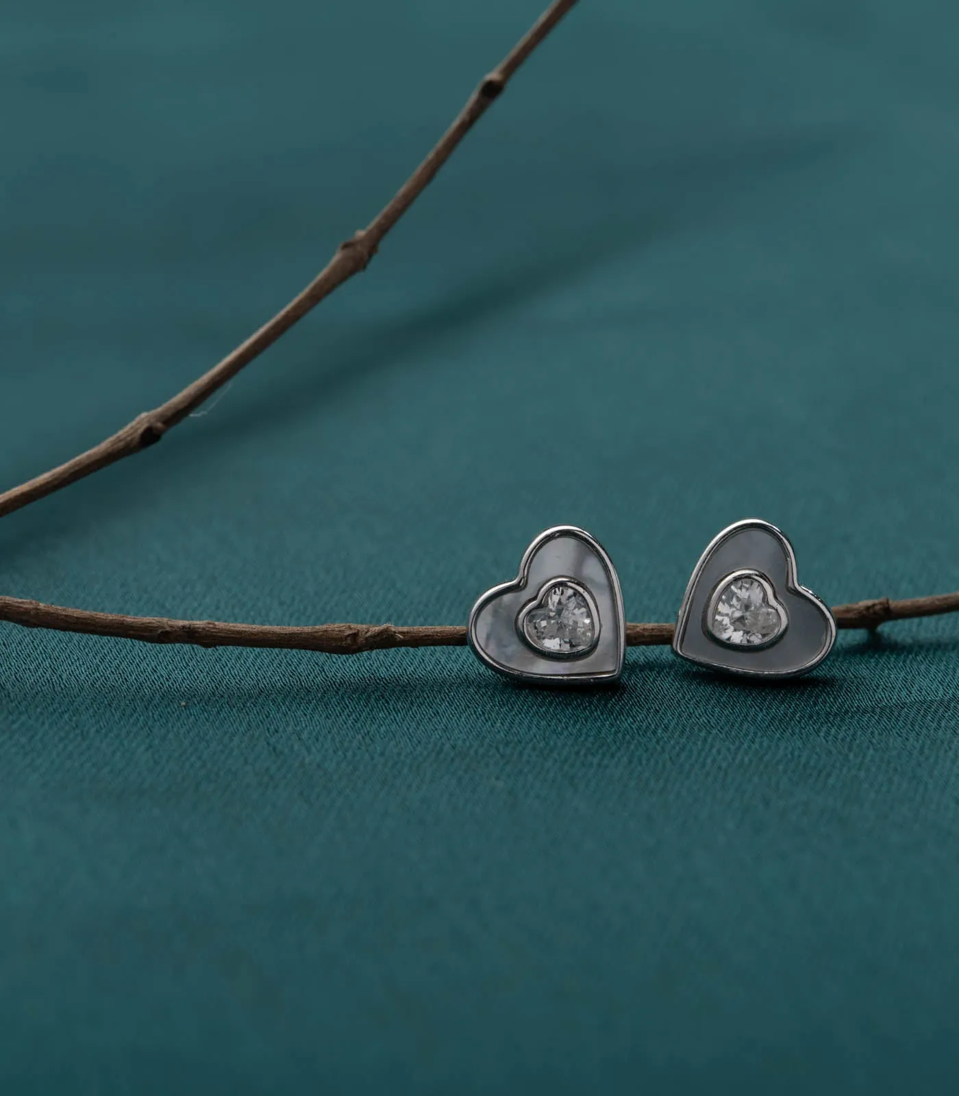 Heart Tops (Silver)