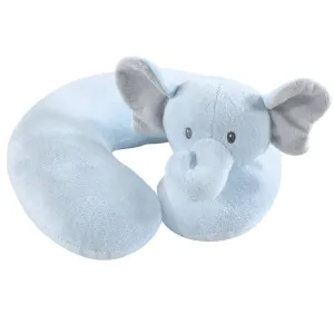 Hudson Baby Neck Pillow, Boy Elephant