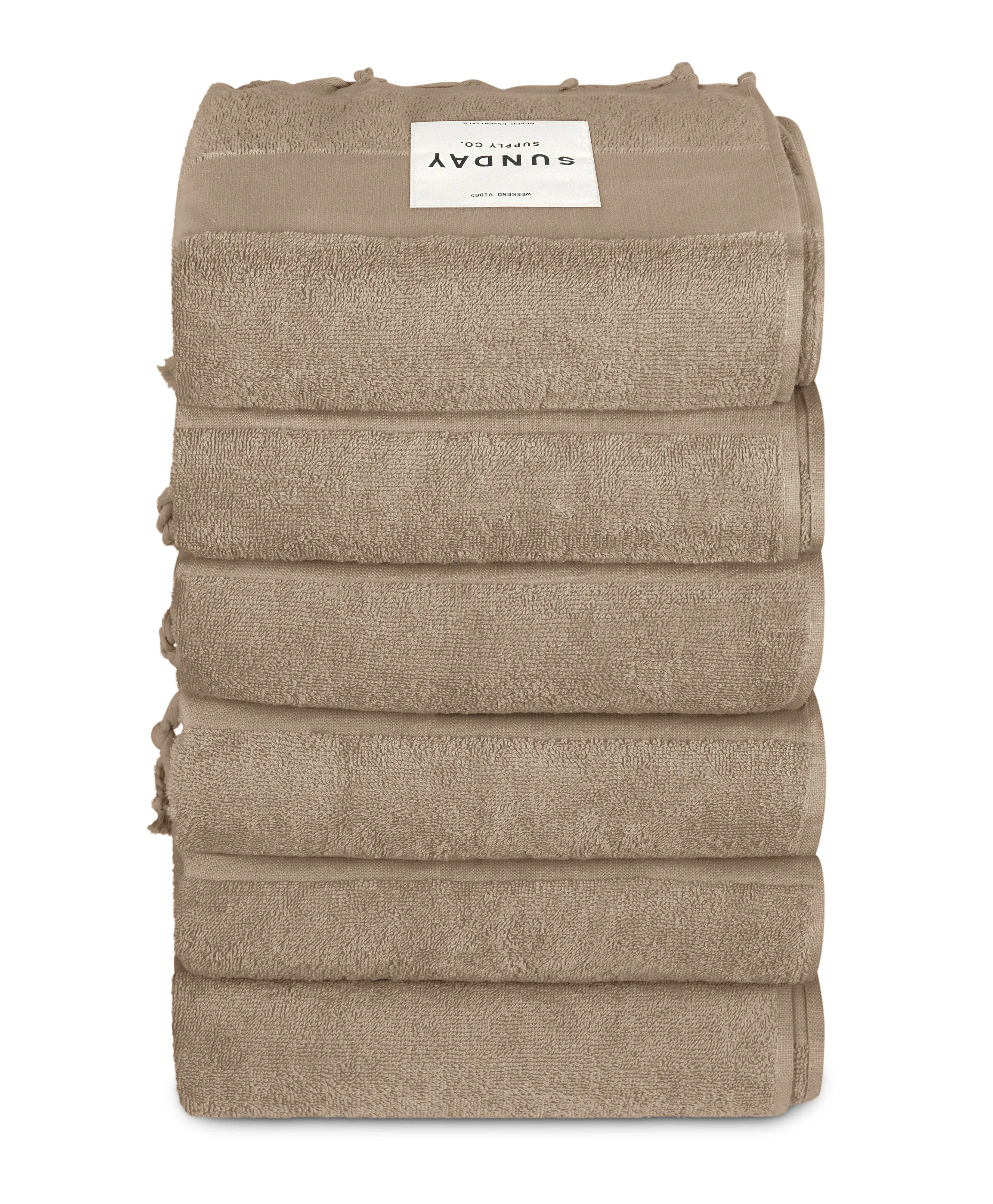 Husk Beach Towel Set of 6