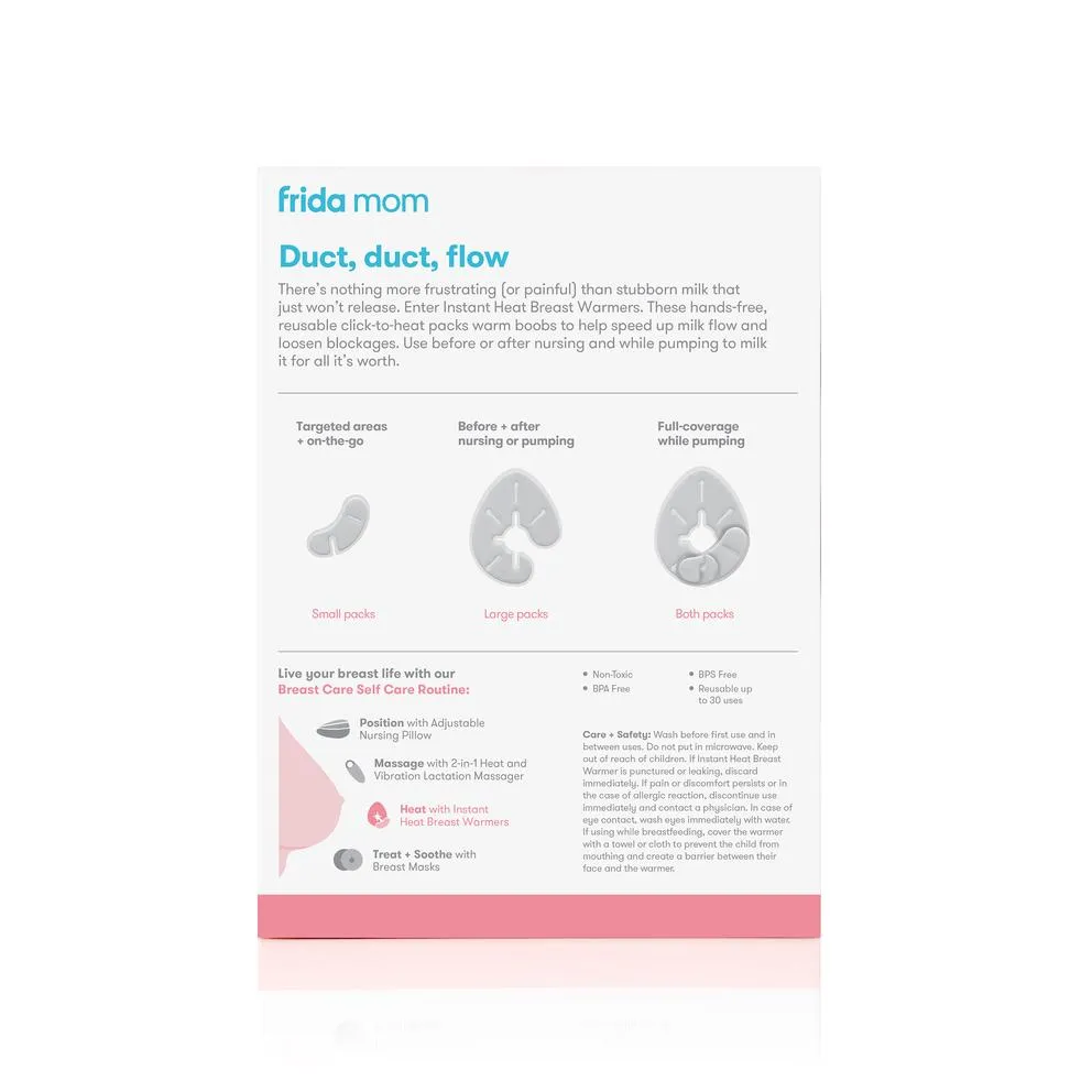 Instant Heat Reusable Breast Warmers