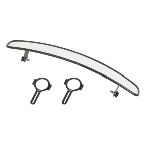 JOES 17" Wide Angle Rear View Mirror Kit - 1-3/4"