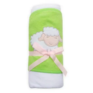 Lamb Lime Hooded Towel