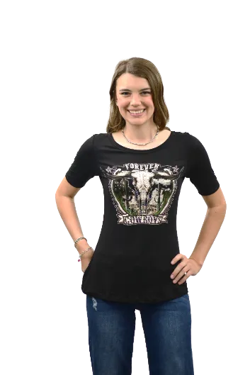 Liberty Wear Collection Tops: Forever Cowboys