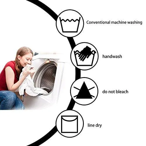 LUCKISS Microfiber Glass Towel Wine Glass Polishing Cloth Ultra Absorbent Kitchen Bar Dish Towel,Silverwares and Mirrors 27.5 x 20 inch (2 Pack, White)